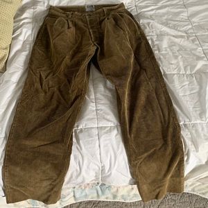 skater corduroy pants size US medium waist 30” inseam 28” rise 14”